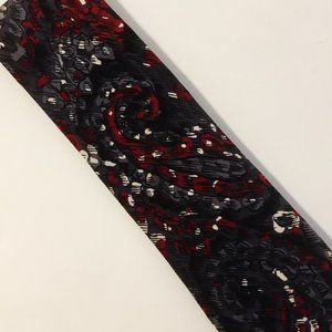 Richel Deluxe Tie Tall-e-ho 100% Silk Hand Made Spain Abstract Mens Neckwear